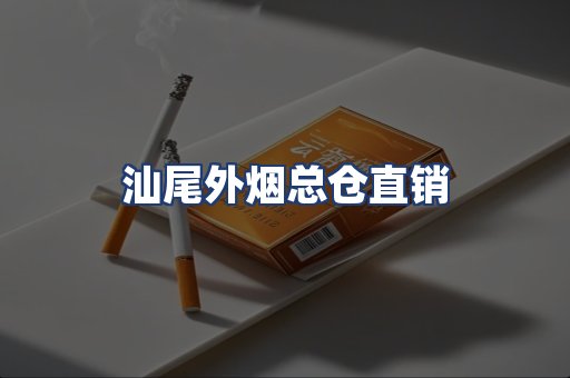 汕尾外烟总仓直销